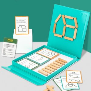 Mainan magnet sticks anak, Mainan puzzle magnet asah otak test IQ anak