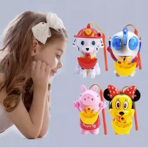 Mainan lampion bubble tiup, Bubble busa lantern lampion mooncake