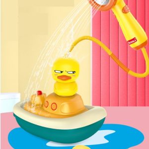 Mainan mandi anak, Mainan bebek semprot air, fountain duck water spray
