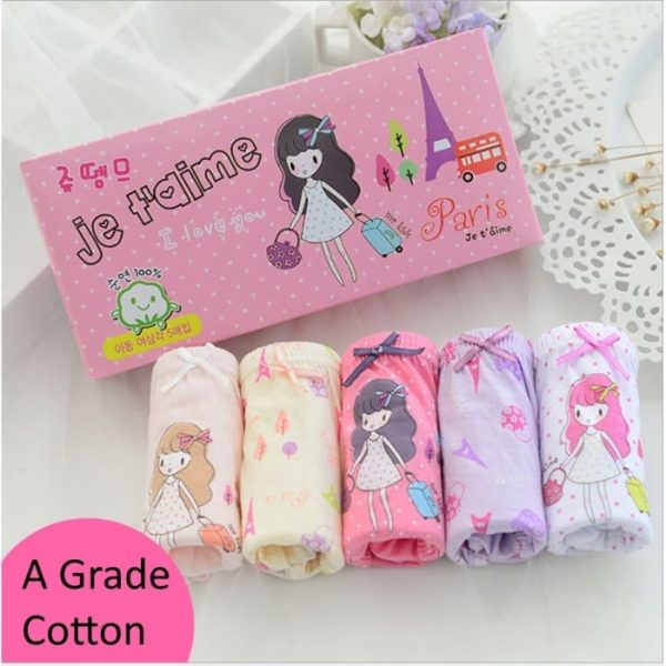Celana dalam set kartun, Celana dalam kualitas bagus anak perempuan