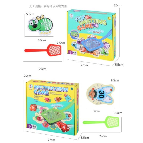 Mainan sight swat words, Mainan edukasi belajar baca tepuk lalat