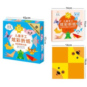 Mainan origami anak, Mainan origami lipat kertas dengan petunjuk anak
