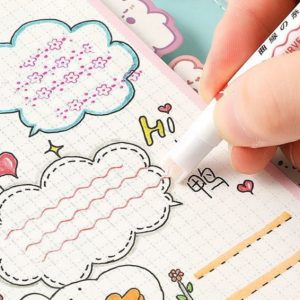 Pena garis warna, Linear Line color pen highlighted underline pen