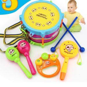 mini drum set anak, mainan alat musik bayi, mainan drum set