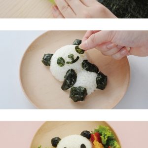cetakan nasi bento roti sandwich cookies mold bentuk panda
