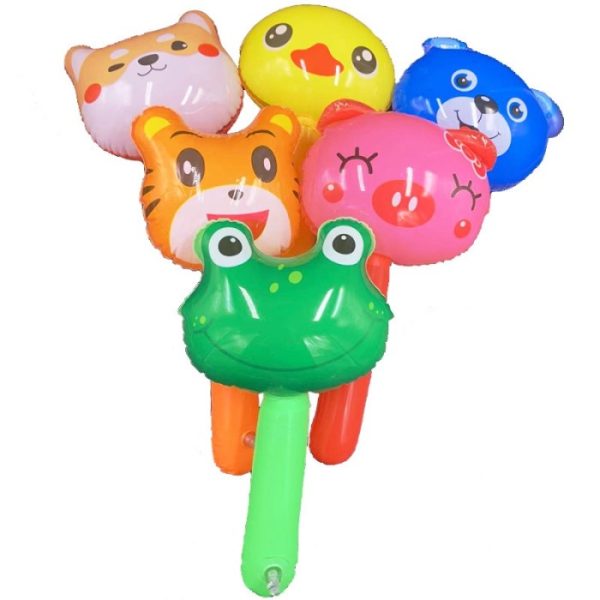 Balon hammer anak, Balon palu kerincingan anak, Balon kartun hammer