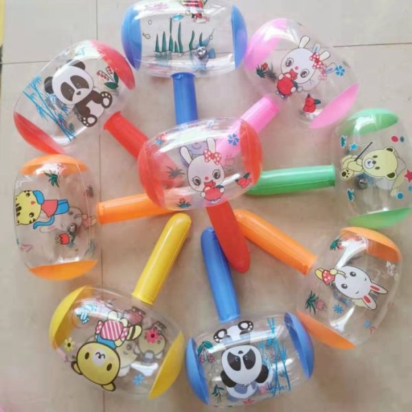 Balon hammer anak, Balon palu kerincingan anak, Balon kartun hammer - Image 5