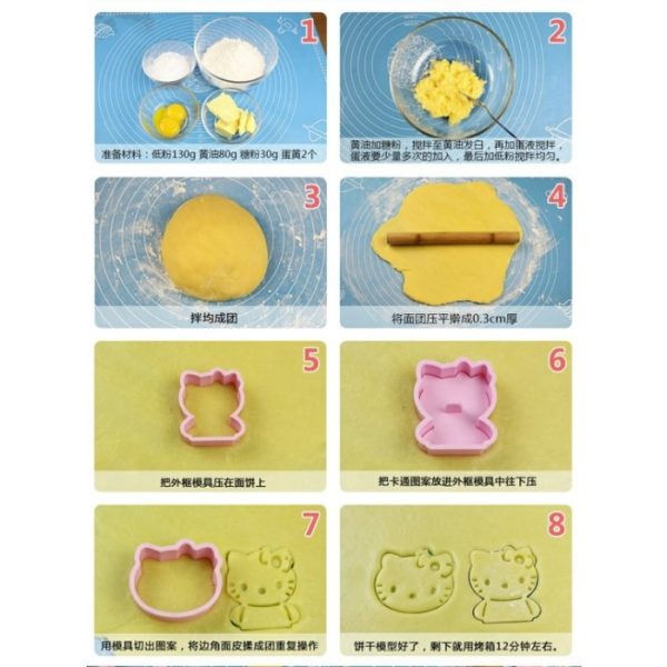 Cetakan cookies biskuit roti lucu anak, Cookies mould - Image 2