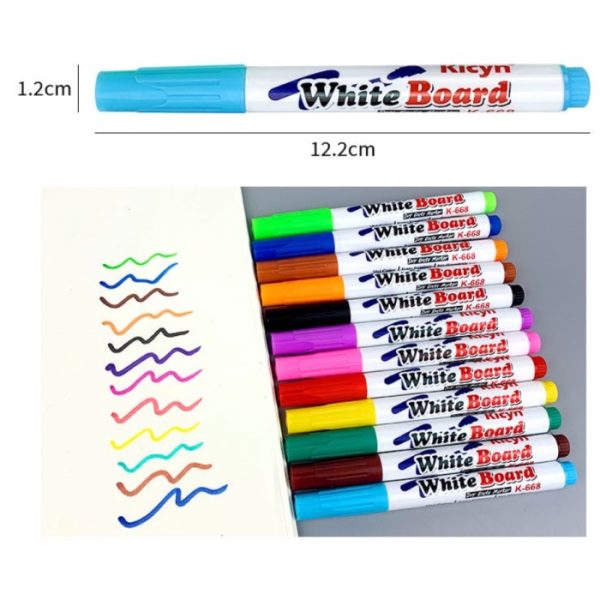 Spidol ngapung, Spidol papan tulis whiteboard marker, Floating Marker - Image 3