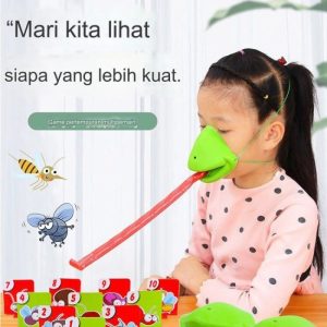 Mainan tic tac tongue, Mainan kodok katak julur lidah Battle interaksi