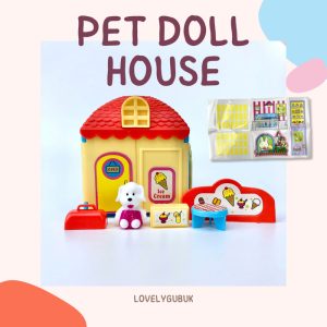 Mainan mini pet shop pethouse pet cage, Mainan toko peliharaan