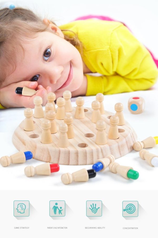 Mainan memory game anak, Memory chess, Mainan melatih ingatan anak - Image 2