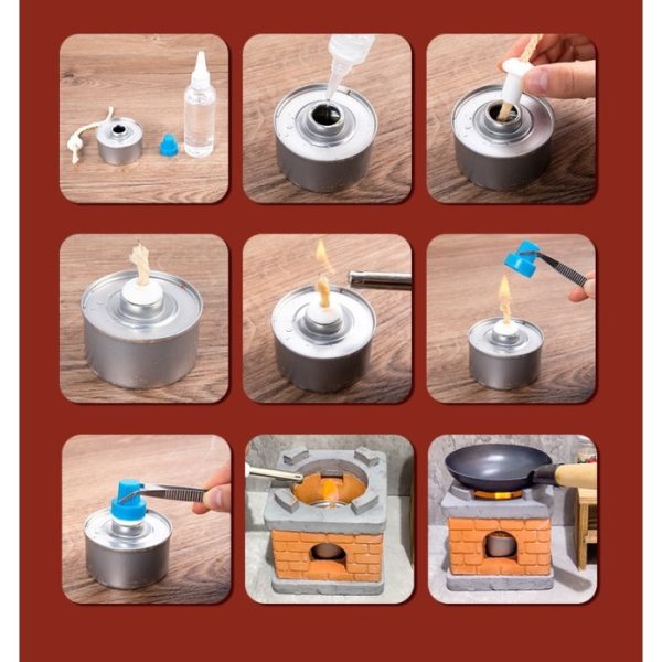 Mainan alat masak tungku api asli anak, Children Real cooking set - Image 5
