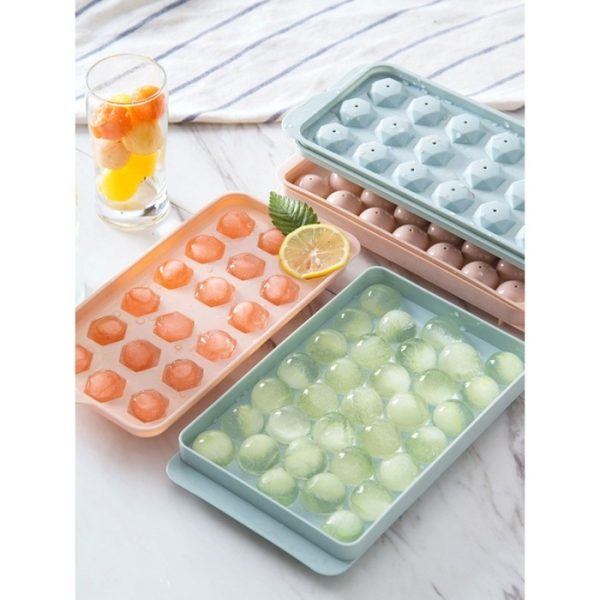 Cetakan jelly bulat, Ice cube jelly puding bulat hati diamond