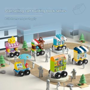 Mainan brick besar Mobil, Mainan brick blok ukuran besar, Mainan block bayi