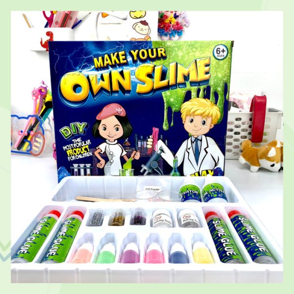 Mainan kerajinan tangan Make Ur Own Slime, Art and Craft bikin slime