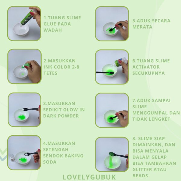Mainan kerajinan tangan Make Ur Own Slime, Art and Craft bikin slime - Image 6