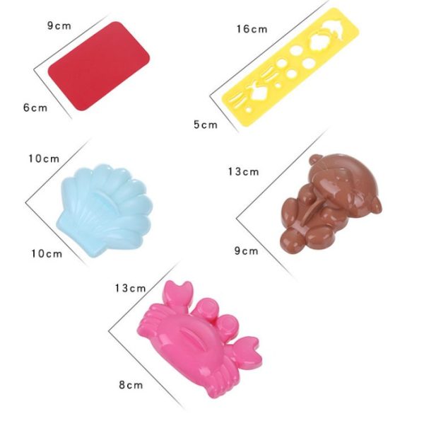 Cetakan bento nasi 4 in 1 3 bentuk - Image 4