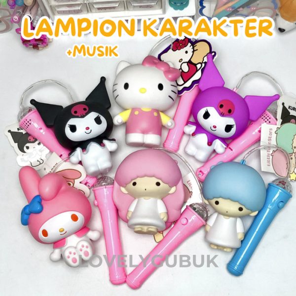 Lampion cinnamoroll Kuromi, Lampion Lantern Moon Cake Festival - Image 2