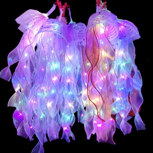Mainan lampion lantern ubur-ubur, Jelly fish lantern lampion mooncake - Image 4