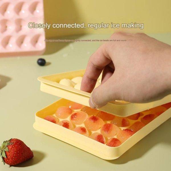 Cetakan jelly bentuk hati, Ice cube jelly balll puding bulat hati, Cetakan Es - Image 4