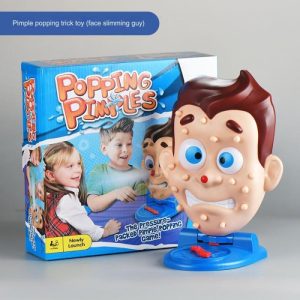 Mainan board game Popping pimples, Mainan Board game interaksi pencet jerawat semprot air