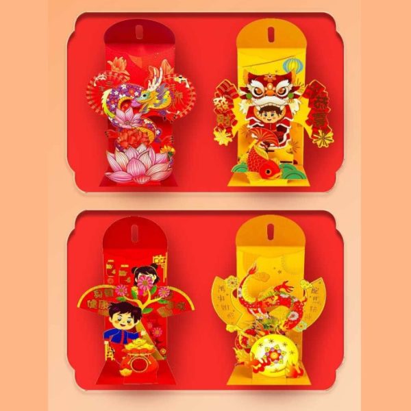 Angpao Pop up 3D, Pop Up 3D ampao ampau keren modern - Image 4