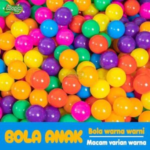 [HANYA BATAM] Molion Bola Mandi isi 50 100 pcs Bola Mandi Anak Warna Warni SNI