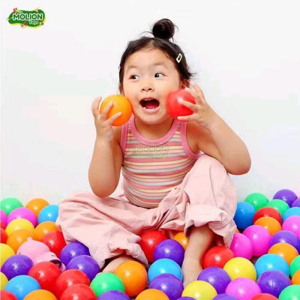 [HANYA BATAM] Molion Bola Mandi isi 50 100 pcs Bola Mandi Anak Warna Warni SNI - Image 2
