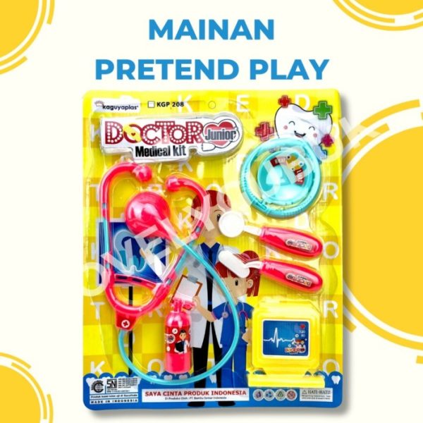 Mainan dokter junior medical kit, Mainan pretend play dokter KGP208 KGP207 KGP209 - Image 3