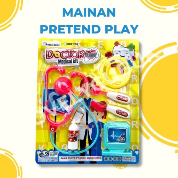 Mainan dokter junior medical kit, Mainan pretend play dokter KGP208 KGP207 KGP209 - Image 4