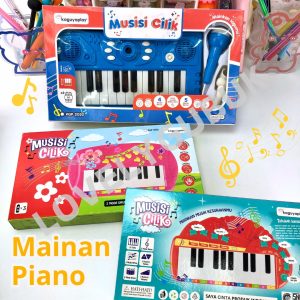 Mainan Baby Musical Alat Musik Piano Mic Musisi Cilik - KGP2001 KGP2002 KGP2020