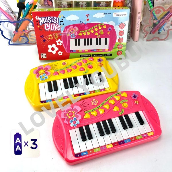 Mainan Baby Musical Alat Musik Piano Mic Musisi Cilik - KGP2001 KGP2002 KGP2020 - Image 2