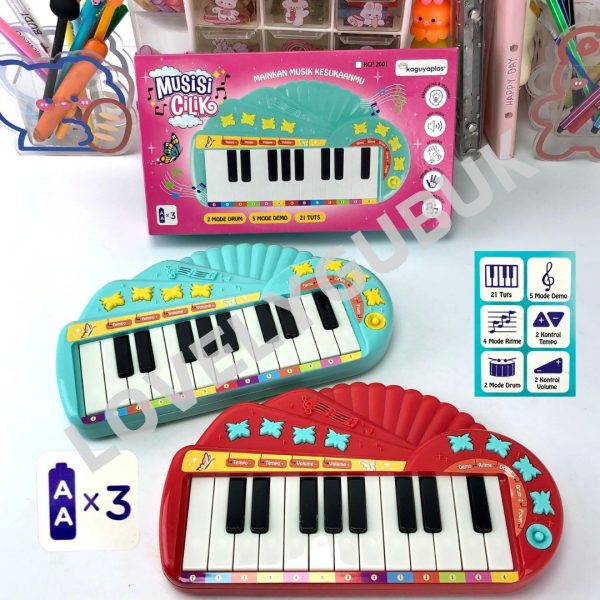 Mainan Baby Musical Alat Musik Piano Mic Musisi Cilik - KGP2001 KGP2002 KGP2020 - Image 3