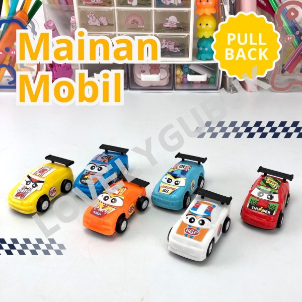 Mainan Super Fast Truck City Trans Mini Car Sonic Racer Pullback Semua Box PVC KGP50 KGP52 KGP53 - Image 2