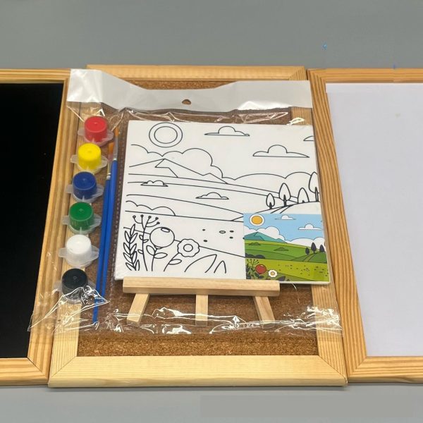 Set Melukis untuk Anak - anak dengan canvas mini. Paket Melukis Anak dengan Canvas, Mini Painting Set - Image 7