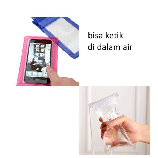 Waterproof Case, Sarung hp untuk berenang, sarung hp anti air - Image 3