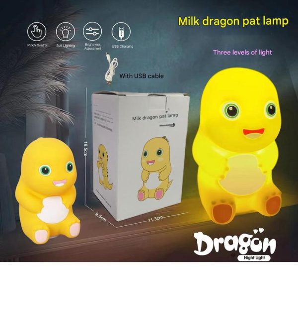 Lampu Tidur Silikon LED Karakter Imut Bisa Tap Crayon Shinchan & nailong - Image 9